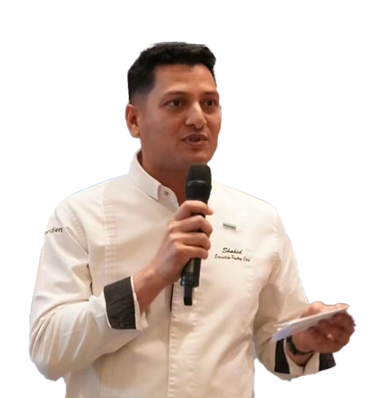Shahid Shahin Chef Pastry and Bakary Adviser and Menu planner